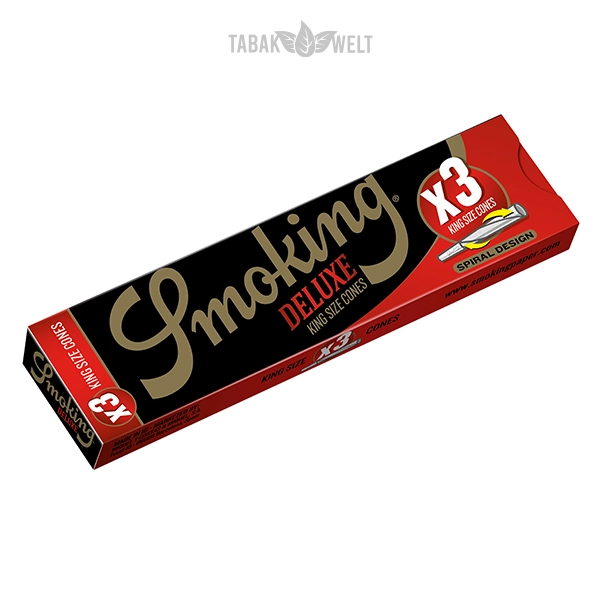 Smoking Deluxe Cones King Size 3 Stuck